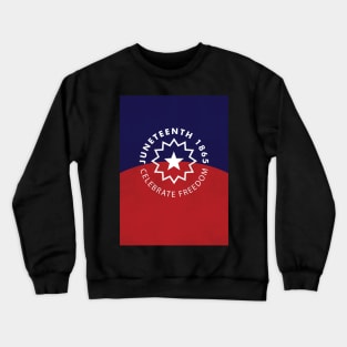 Juneteenth flag Freedom day 1865 Crewneck Sweatshirt
